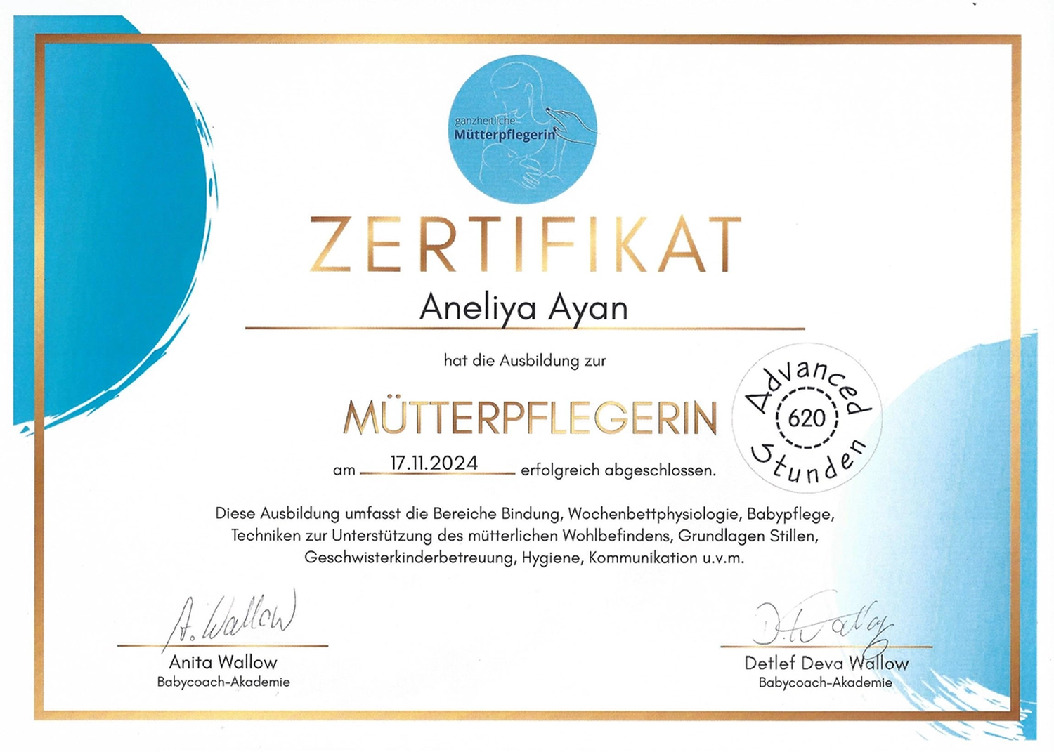 Aneliya Ayan Mother care — Mutterpflege — Bad Pyrmont — Massagen